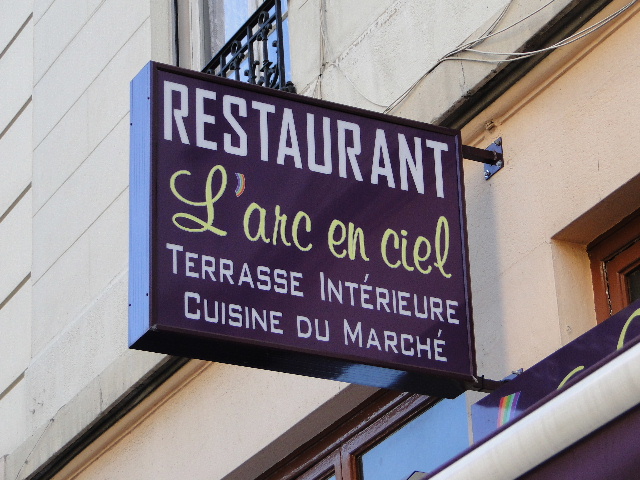 Enseigne restaurant Lyon