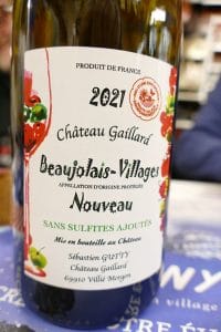 bouteille beauj