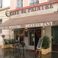 Devanture café restaurant Lyon
